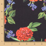 Schwarzer Corsage Stretch Twill - Ribes y Casals