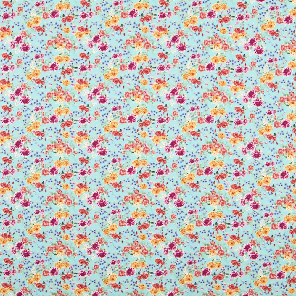 Flamenco Elastic Twill Water Bouquet - Ribes y Casals