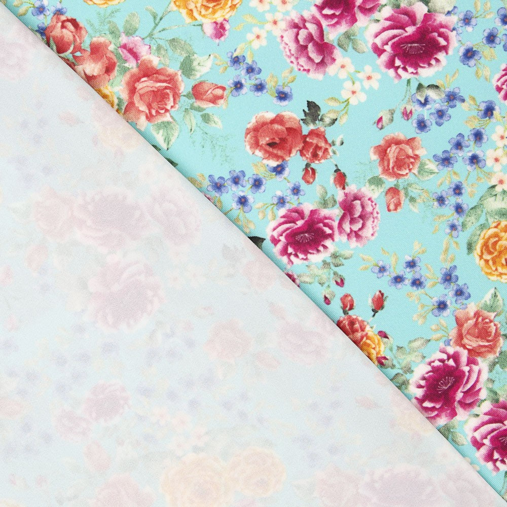 Flamenco Elastic Twill Water Bouquet - Ribes y Casals