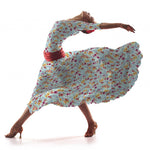 Flamenco Elastic Twill Water Bouquet - Ribes y Casals