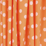 Twill Elastic Twill Tangerine Dot - Ribes y Casals