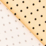 Twill Stretch Twill Polka Dots Beige 4mm - Ribes y Casals