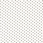 Twill Stretch Twill Polka Dots Weiß 4mm - Ribes y Casals