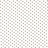 Twill Stretch Twill Polka Dots Weiß 4mm - Ribes y Casals