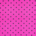 Stretch Twill Polka Dots Fuchsia 4mm - Ribes y Casals