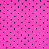 Stretch Twill Polka Dots Fuchsia 4mm - Ribes y Casals