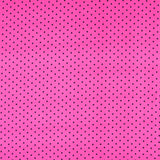 Stretch Twill Polka Dots Fuchsia 4mm - Ribes y Casals