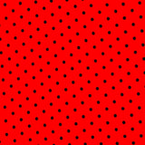 Twill Stretch Twill Polka Dots Rot 4mm - Ribes y Casals