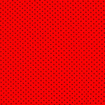 Twill Stretch Twill Polka Dots Rot 4mm - Ribes y Casals
