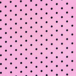 Stretch Twill Polka Dots Rosa 4mm - Ribes y Casals