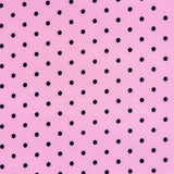 Stretch Twill Polka Dots Rosa 4mm - Ribes y Casals