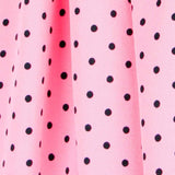 Stretch Twill Polka Dots Rosa 4mm - Ribes y Casals