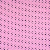 Stretch Twill Polka Dots Rosa 4mm - Ribes y Casals