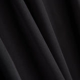 Twill Baumwoll-Stretch-Köper Schwarz - Ribes y Casals