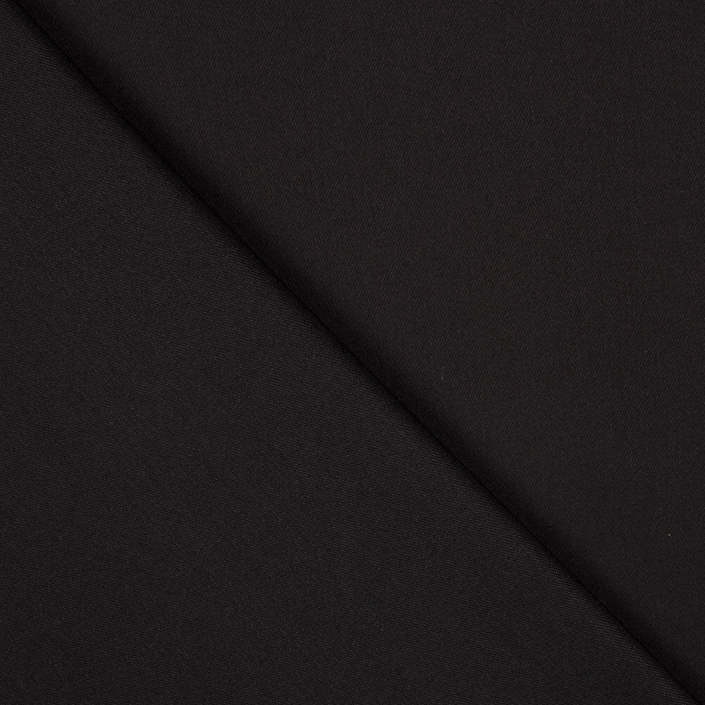 Schwarzer elastischer Twill - Ribes y Casals