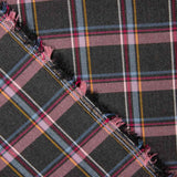 Tartan Cyclamen Stretch Twill - Ribes y Casals