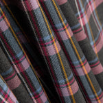 Tartan Cyclamen Stretch Twill - Ribes y Casals