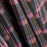 Tartan Cyclamen Stretch Twill - Ribes y Casals