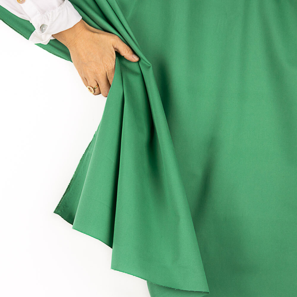 Stretch Twill Baumwolle Grün - Ribes y Casals