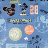 Bedruckter Mickey Twill Blue Denim - Ribes y Casals