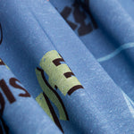 Bedruckter Mickey Twill Blue Denim - Ribes y Casals