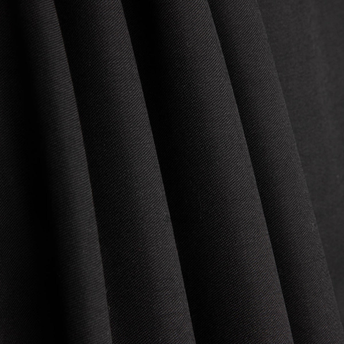 Cold Twill Wolle Schwarz - Ribes y Casals