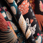 Oeko Tex Garten Twill Schwarz - Ribes y Casals