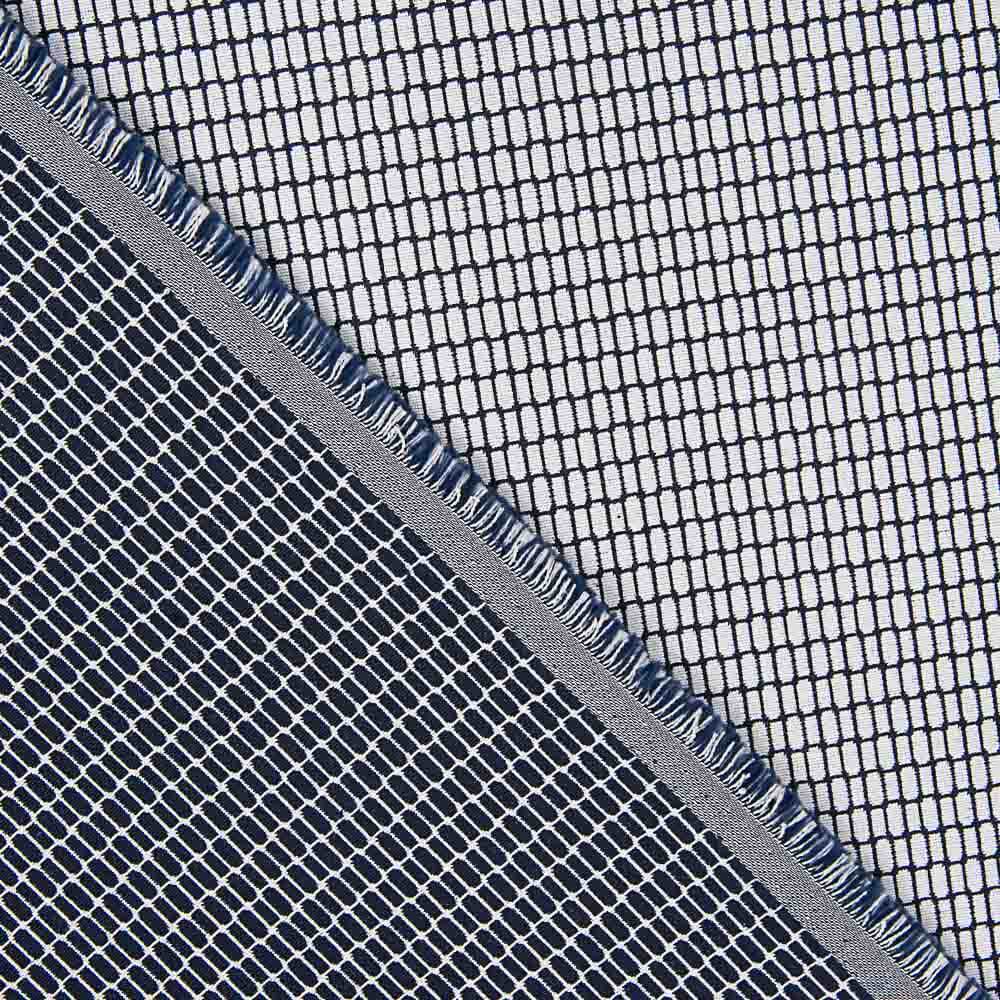Twill Polyester Lycra Geometrisch Geometrisch Marine - Ribes y Casals