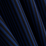 Blau-schwarz gestreiftes Twill - Ribes y Casals