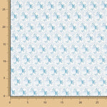 Twill-Elasthan Barock Blau - Ribes y Casals