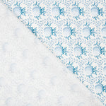 Twill-Elasthan Barock Blau - Ribes y Casals