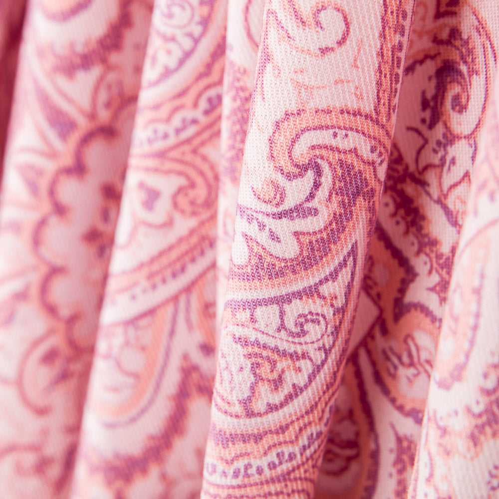 Twill Spandex Cachemire Rosa - Ribes y Casals