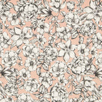 Twill-Elasthan-Blumen-Makeup - Ribes y Casals