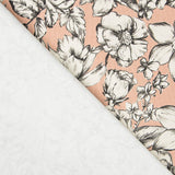 Twill-Elasthan-Blumen-Makeup - Ribes y Casals