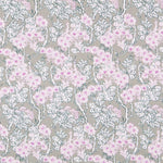 Twill Spandex Floral Rosa - Ribes y Casals
