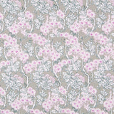 Twill Spandex Floral Rosa - Ribes y Casals