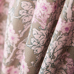 Twill Spandex Floral Rosa - Ribes y Casals