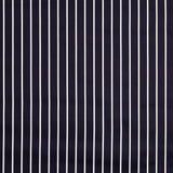 Satin Baumwolle Stretch Baumwolle Marine Streifen - Ribes y Casals