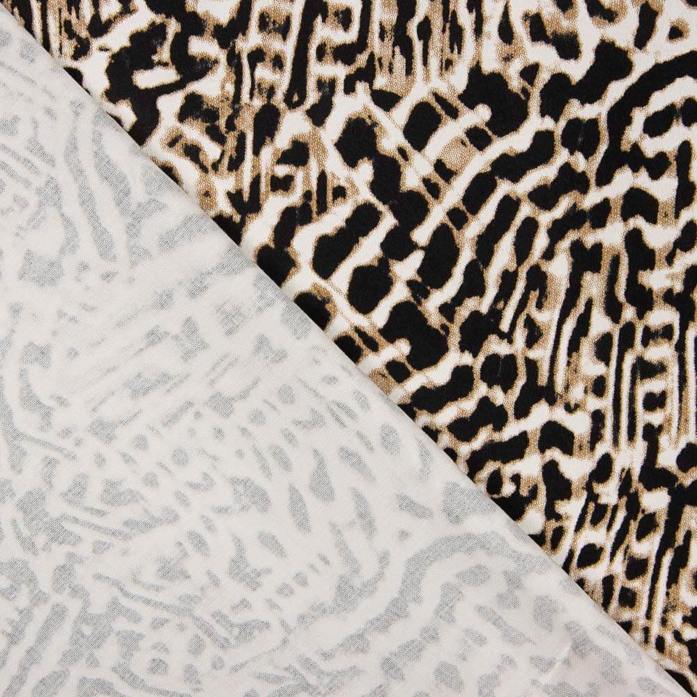 Tiger Print Baumwollsatin - Ribes y Casals