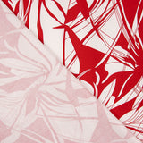 Satin Cotton Print Rot-Weiß - Ribes y Casals