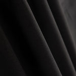 Satin Baumwolle Elasthan Schwarz - Ribes y Casals