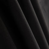 Satin Baumwolle Elasthan Schwarz - Ribes y Casals