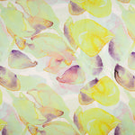 Limone Aquarell bedruckter Satin - Ribes y Casals