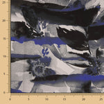 Satin Druck Arica Blau - Ribes y Casals