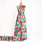 Satin mit zweifarbigem Dschungeldruck - Ribes y Casals