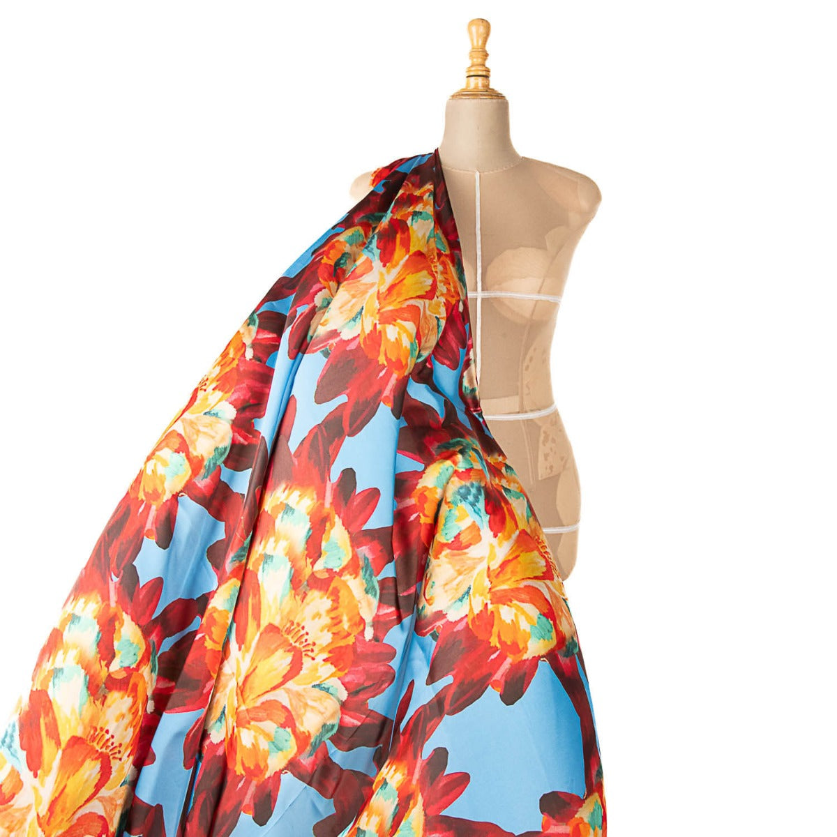 Cali Bedruckter Satin - Ribes y Casals