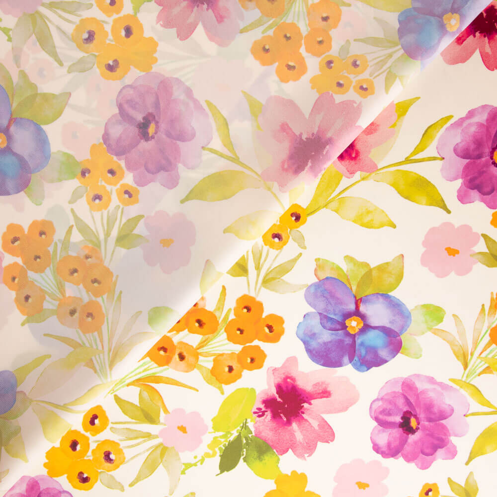 Cosmo Blumendruck Satin - Ribes y Casals