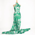 Satin Print Kimono Mint - Ribes y Casals
