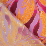 Bedruckter Satin Monique Mauve - Ribes y Casals