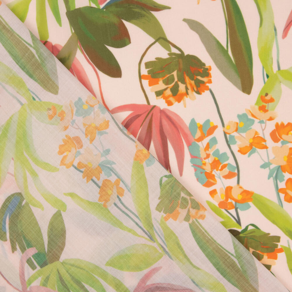 Voile Polyester pastellig weich - Ribes y Casals
